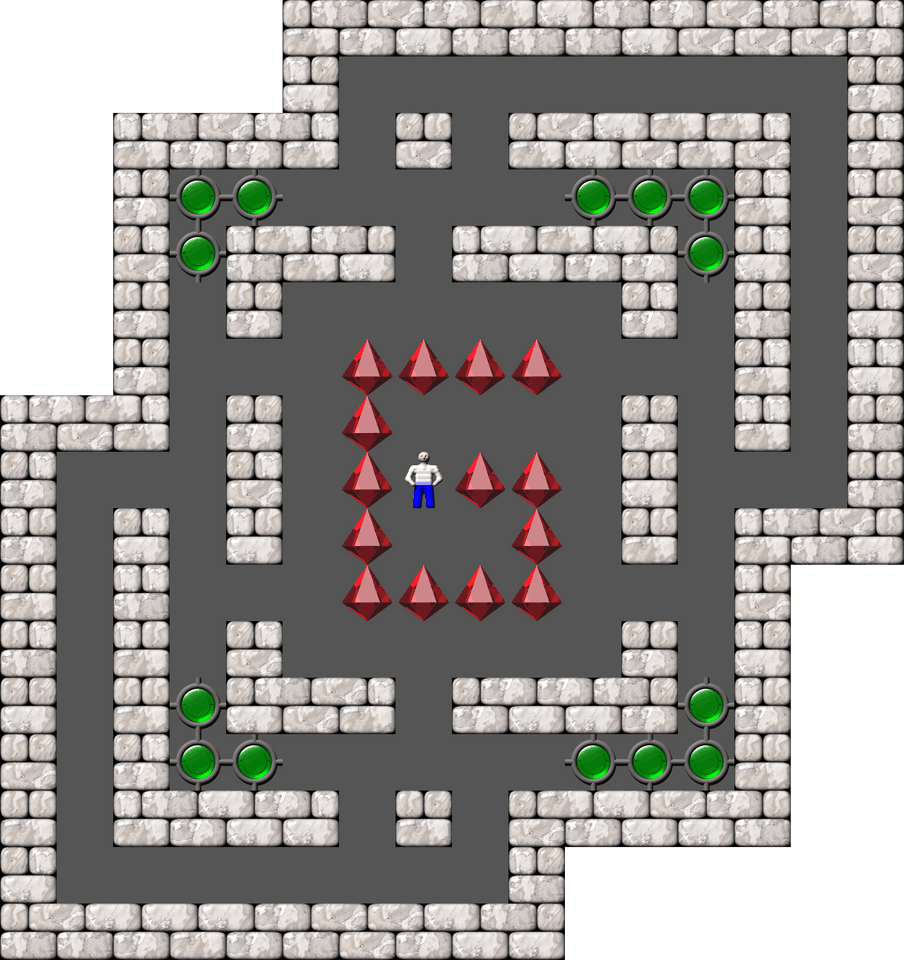 Сокобан Brian Kents Sokoban2Ks Sokoban2K уровень 30